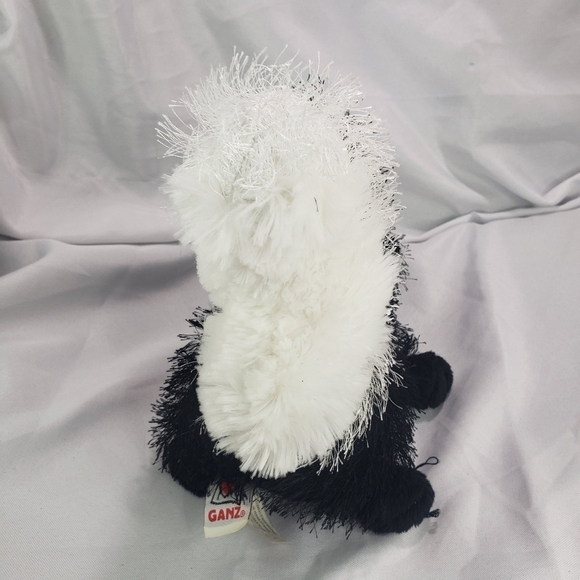Ganz Webkinz Skunk Fuzzy Plush Stuffed Toy 9 Inch HM213 No Code - Picture 6 of 8